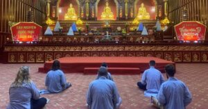 6 most famous locations for hosting Zen meditation retreats Vietnam Zen meditation retreats Vietnam in Tam Chuc Pagoda , Ha Nam