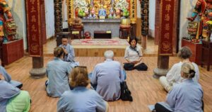 Buddhist meditation retreats Vietnam are disciplined, yet not overly strict.