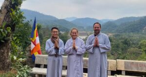 Buddhist meditation retreats Vietnam are closely connected to sacred natural surroundings