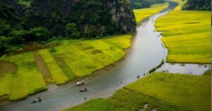 A slower pace of life—free from daily pressures at a mindfulness retreat Ninh Binh Vietnam