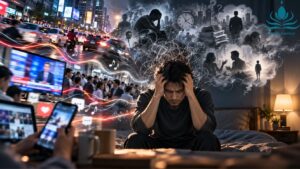 Running Away from Emptiness and the Chaotic Noise Inside the Brain