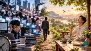 What Would Happen If You Could Connect with Yourself? The Paradox of Modern Times and the Courage to “Slow Down”